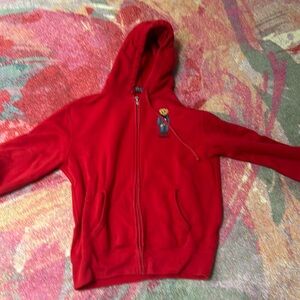 Ralph Lauren red hoodie